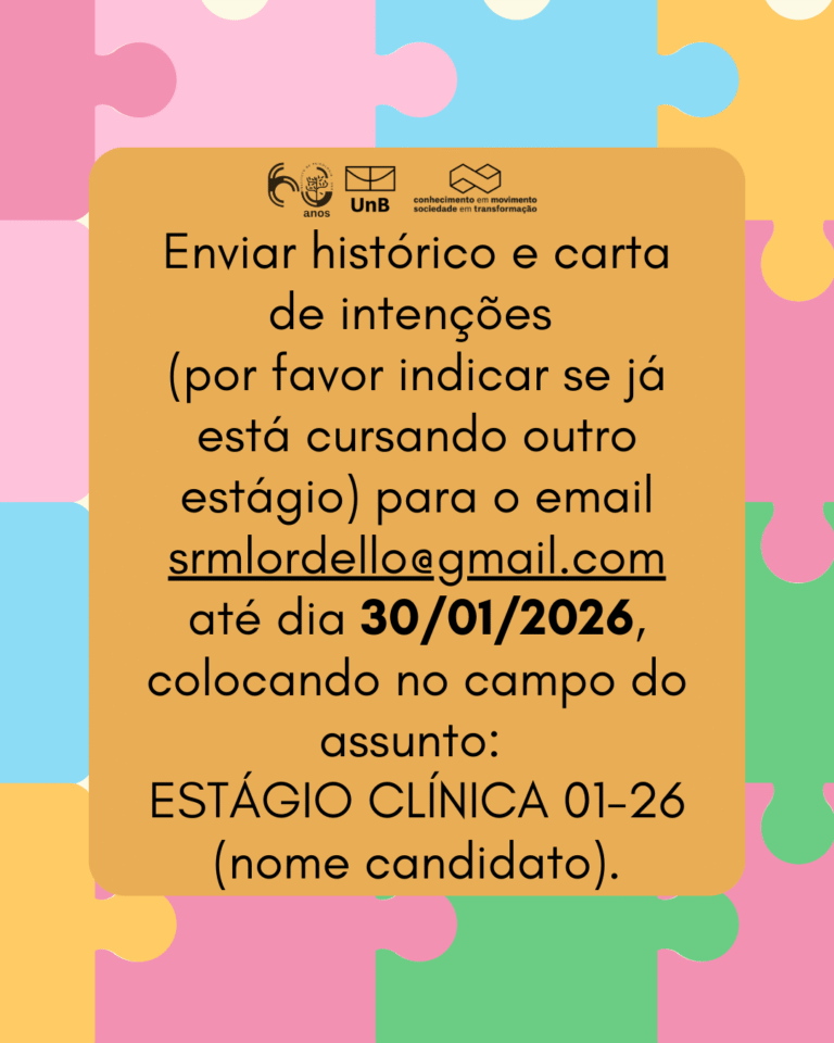 Estágio em Psicoterapia para Crianças, Adolescentes e suas famílias (Abordagem Colaborativa Dialógica e Terapia Narrativa) (2)